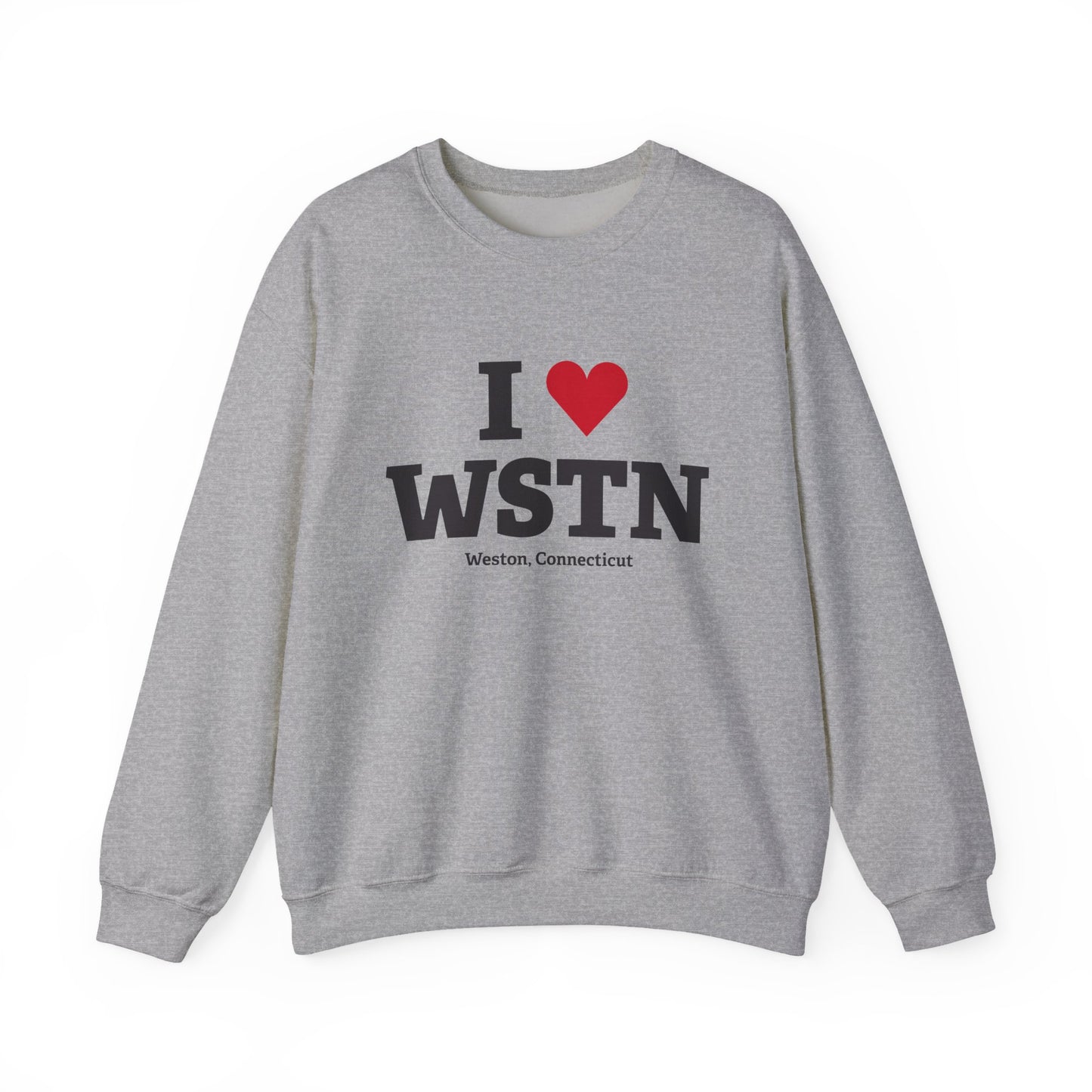 I Heart WSTN Unisex Heavy Blend™ Crewneck Sweatshirt