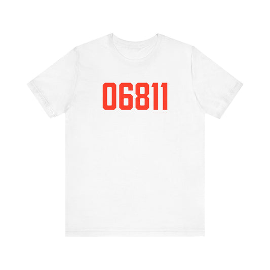 06811 Danbury Connecticut Zip Code Unisex Jersey Short Sleeve T-Shirt
