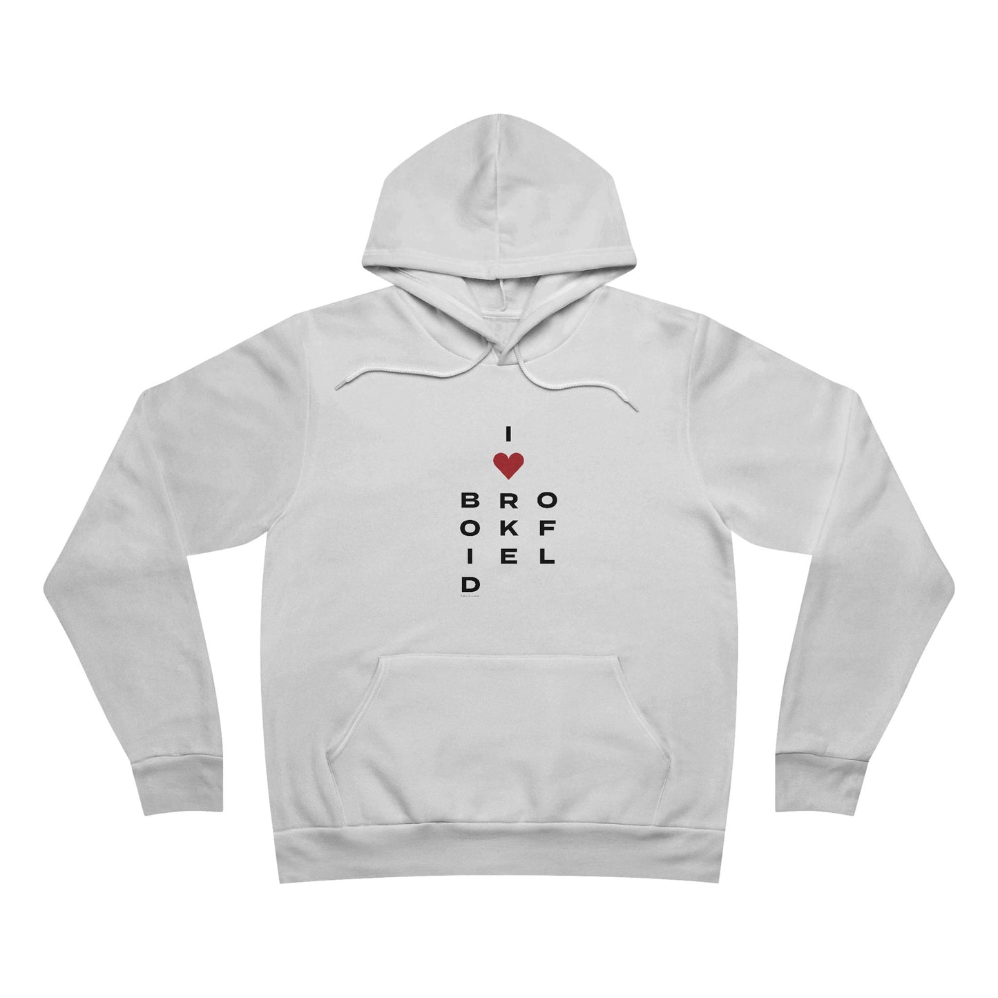 Brookfield Vision Unisex Sponge Fleece Pullover Hoodie