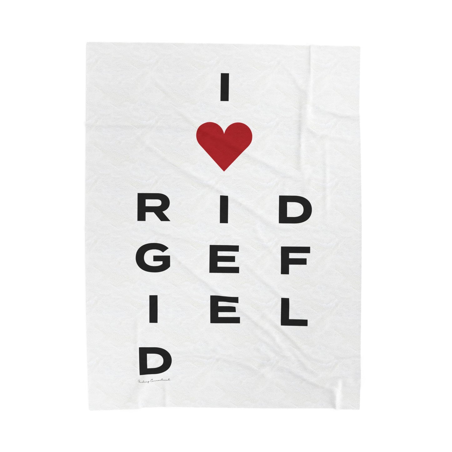 Ridgefield Vision Velveteen Plush Blanket