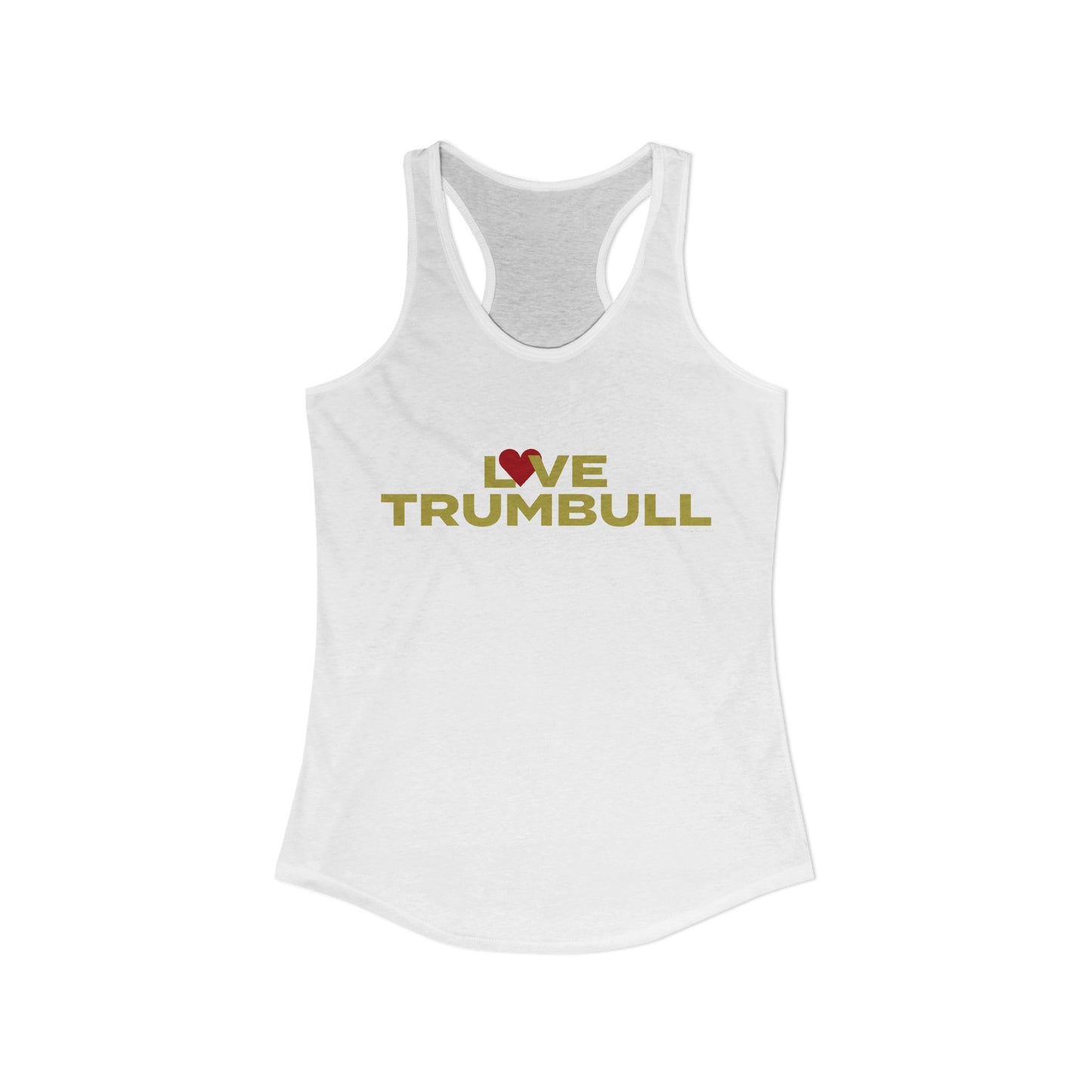 Love Trumbull Women's Ideal Racerback Tank Top