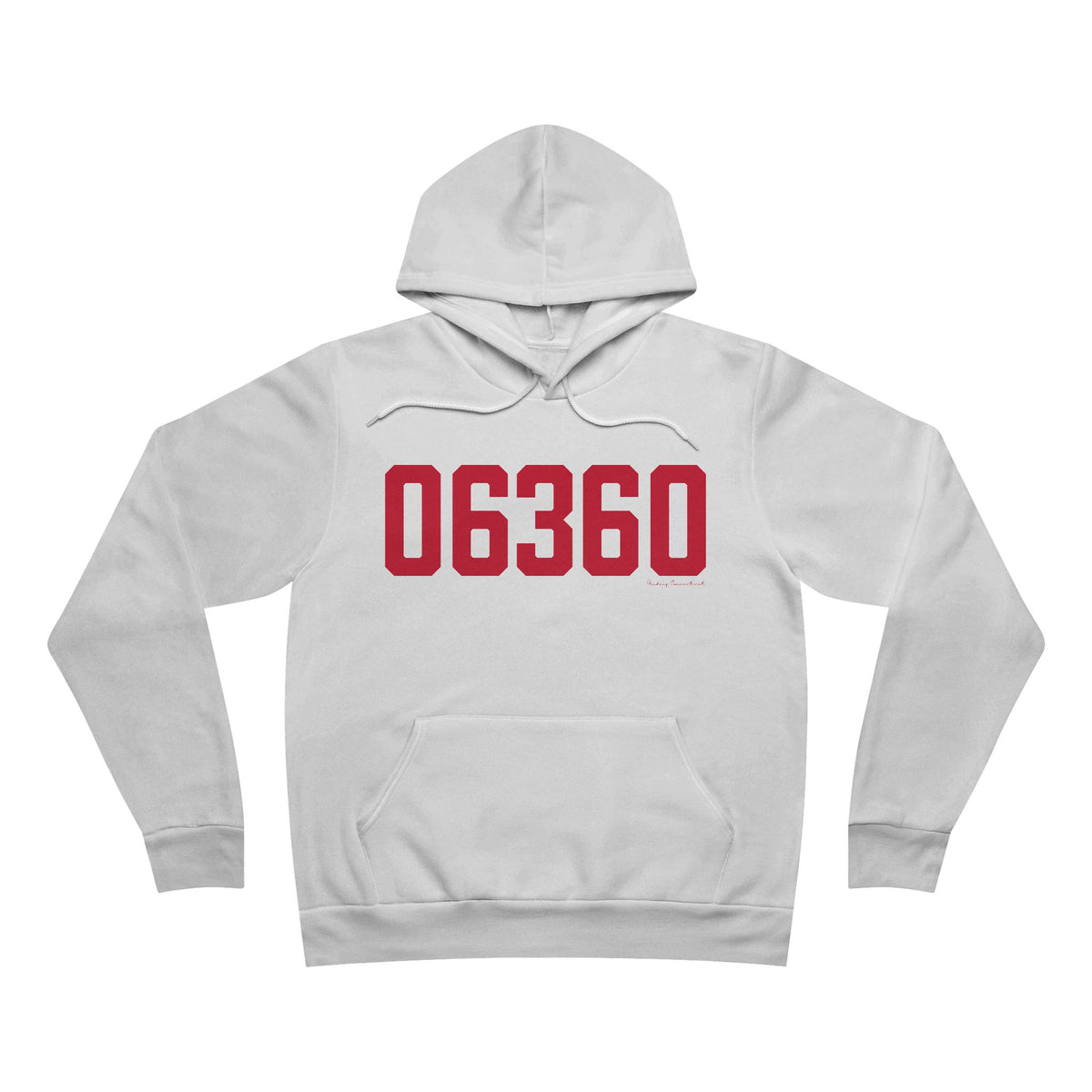 06360 Norwich Connecticut Zip Code Unisex Sponge Fleece Pullover Hoodie