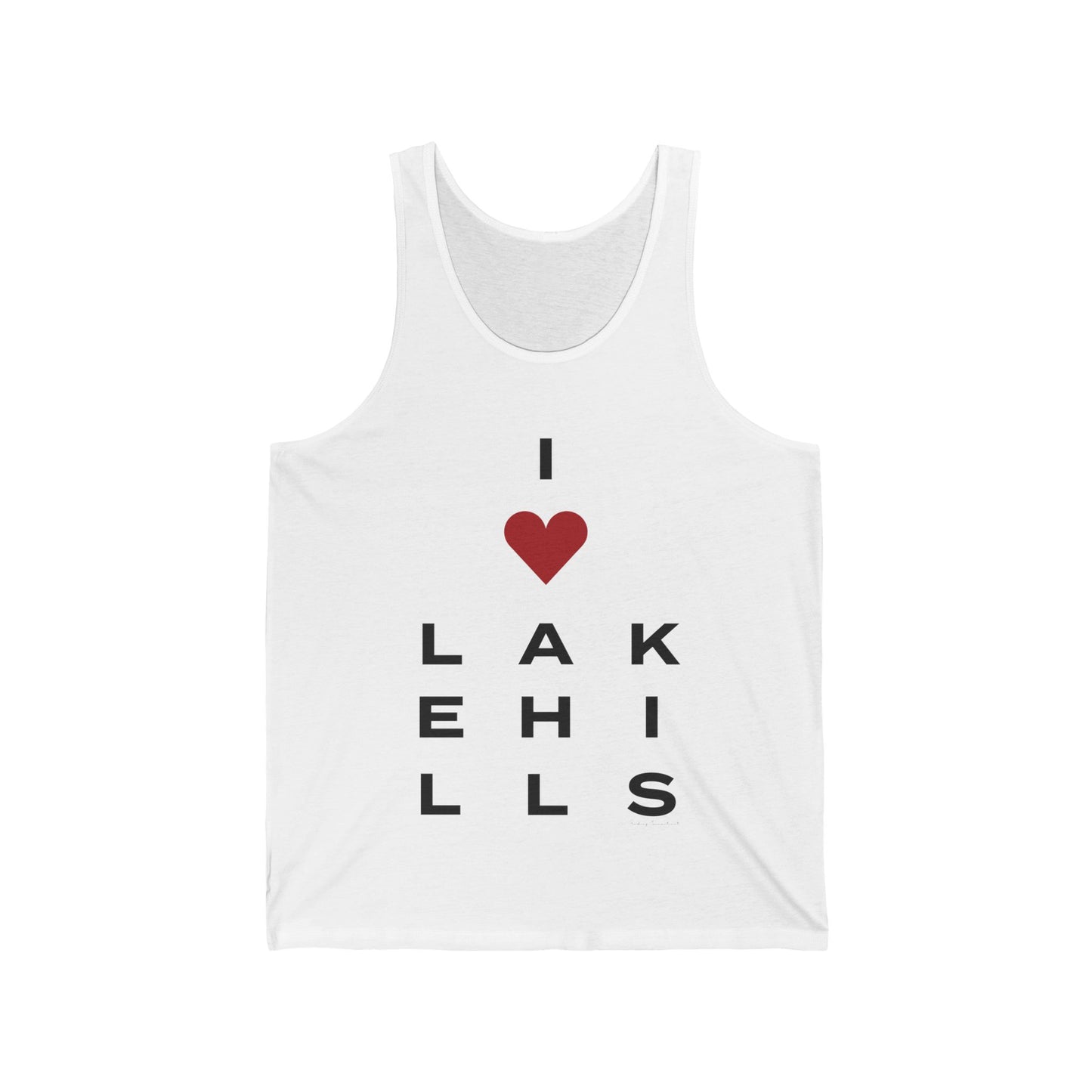 Lake Hills Vision Unisex Jersey Tank Top