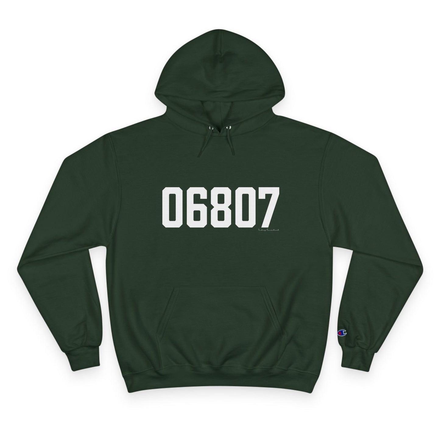 06807 - Greenwich CT Zip Code Champion Hoodie