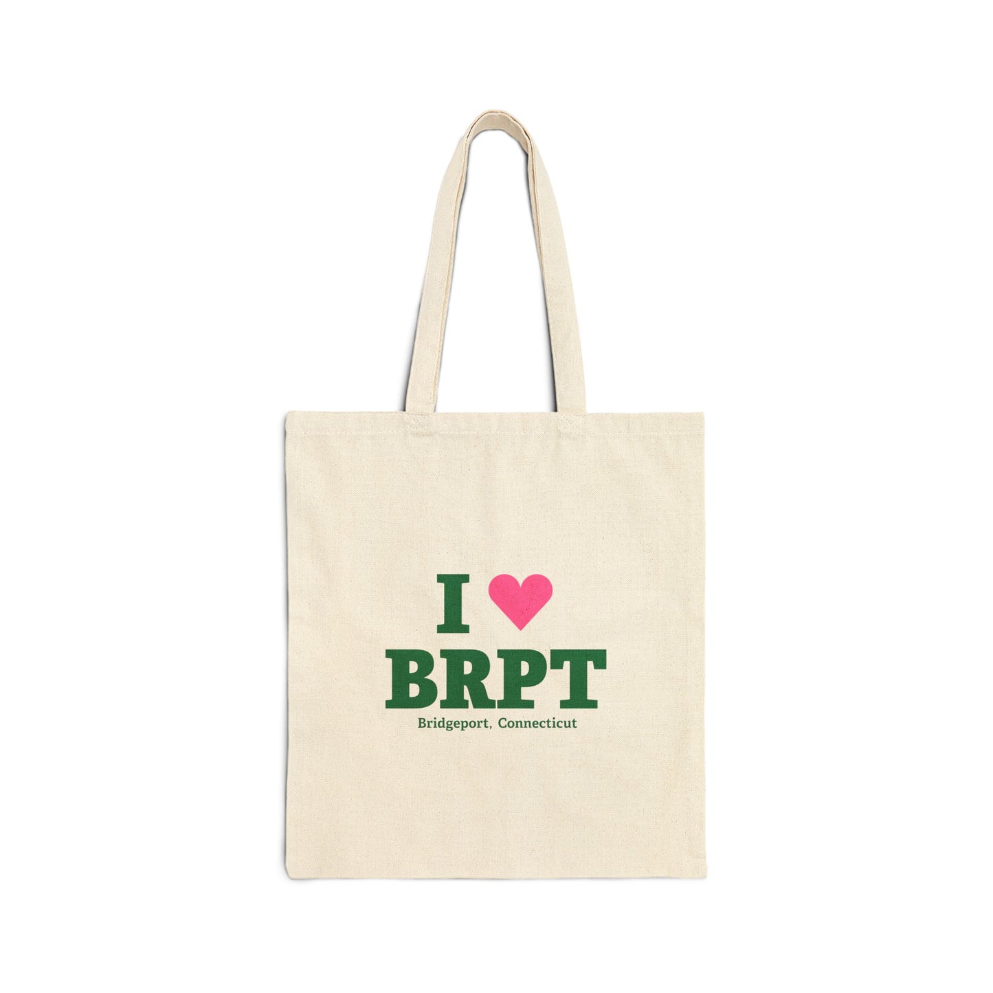 I Heart BRPT Cotton Canvas Tote Bag