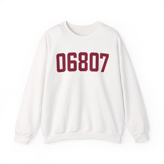 06807 - Greenwich Connecticut Zip Code Unisex Heavy Blend™ Crewneck Sweatshirt
