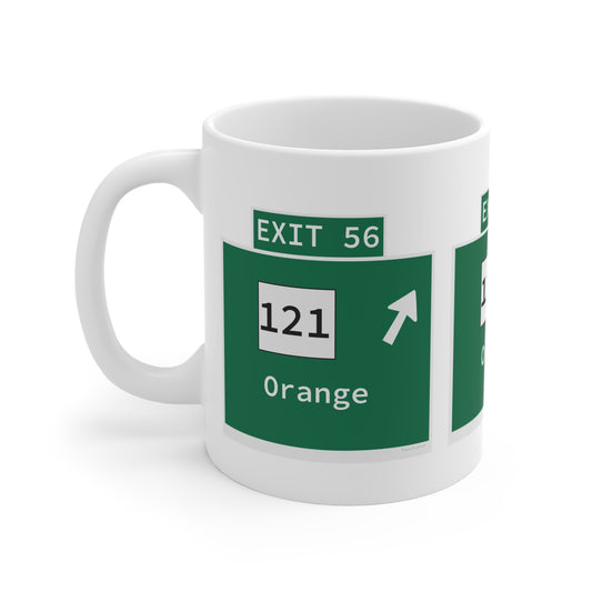 Vintage WCP Exit 56 Sign Mug 11oz