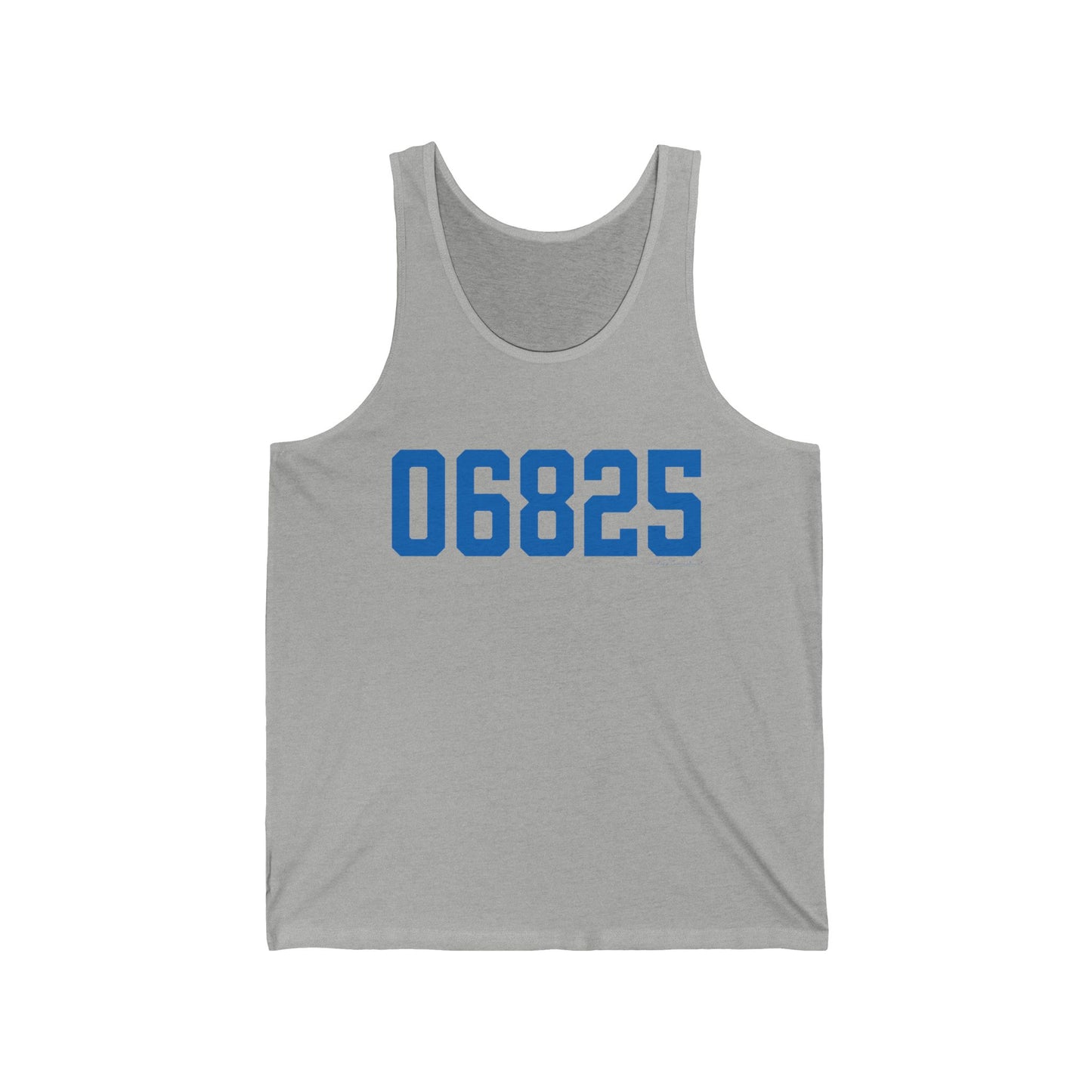 06825 Fairfield Connecticut Zip Code Unisex Jersey Tank Top