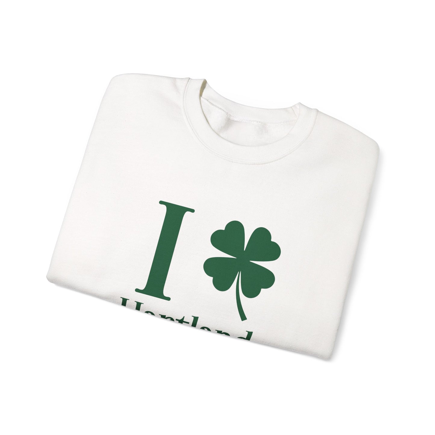 I Clover Hartland Unisex Heavy Blend™ Crewneck Sweatshirt