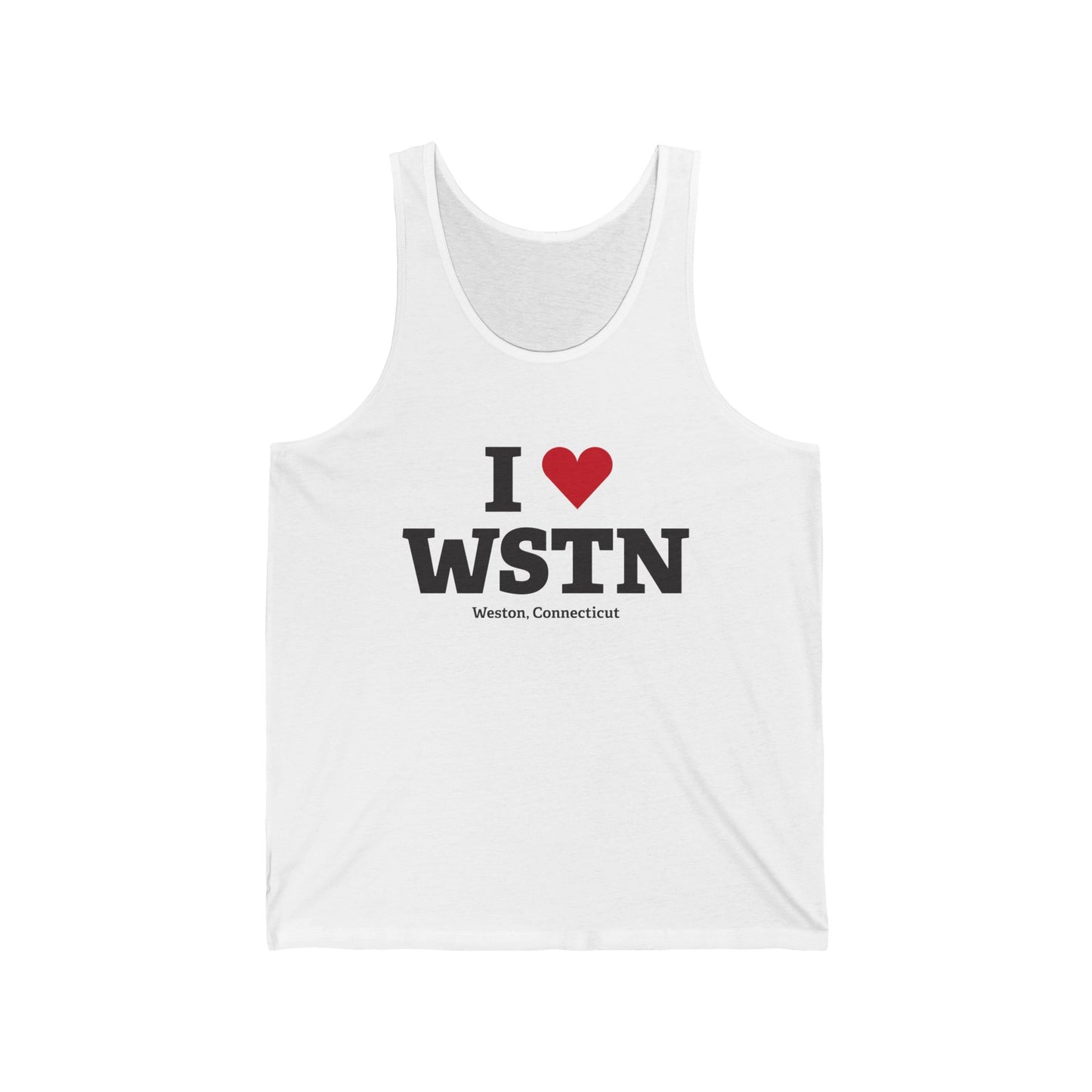 I Heart WSTN Unisex Jersey Tank Top