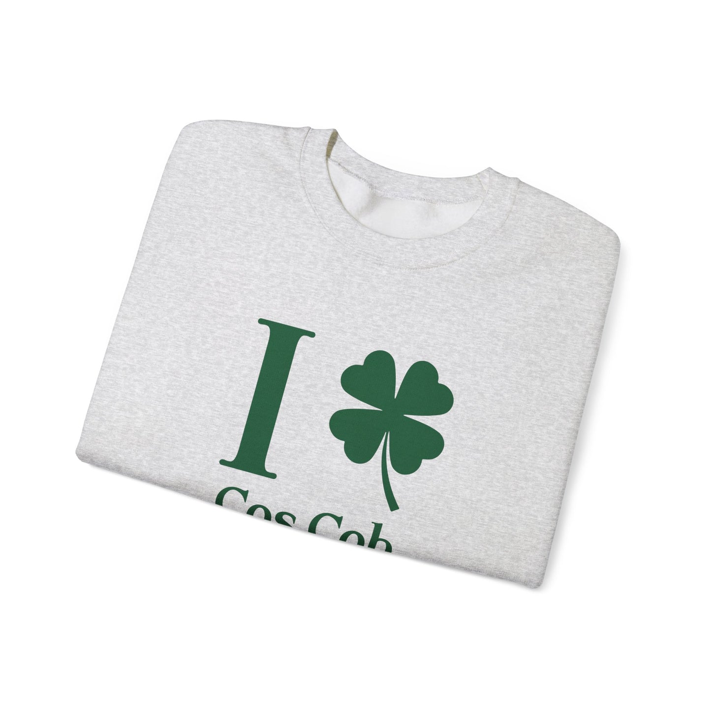 I Clover Cos Cob Unisex Heavy Blend™ Crewneck Sweatshirt