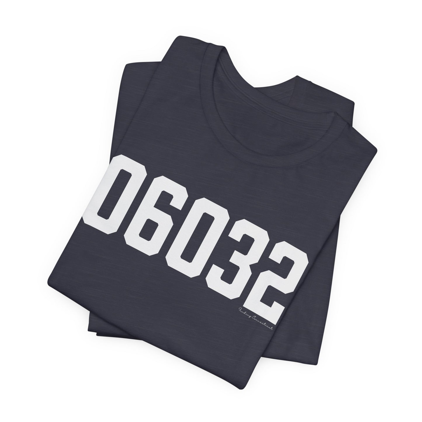 06032 - Farmington CT Zip Code Unisex Jersey Short Sleeve T-Shirt