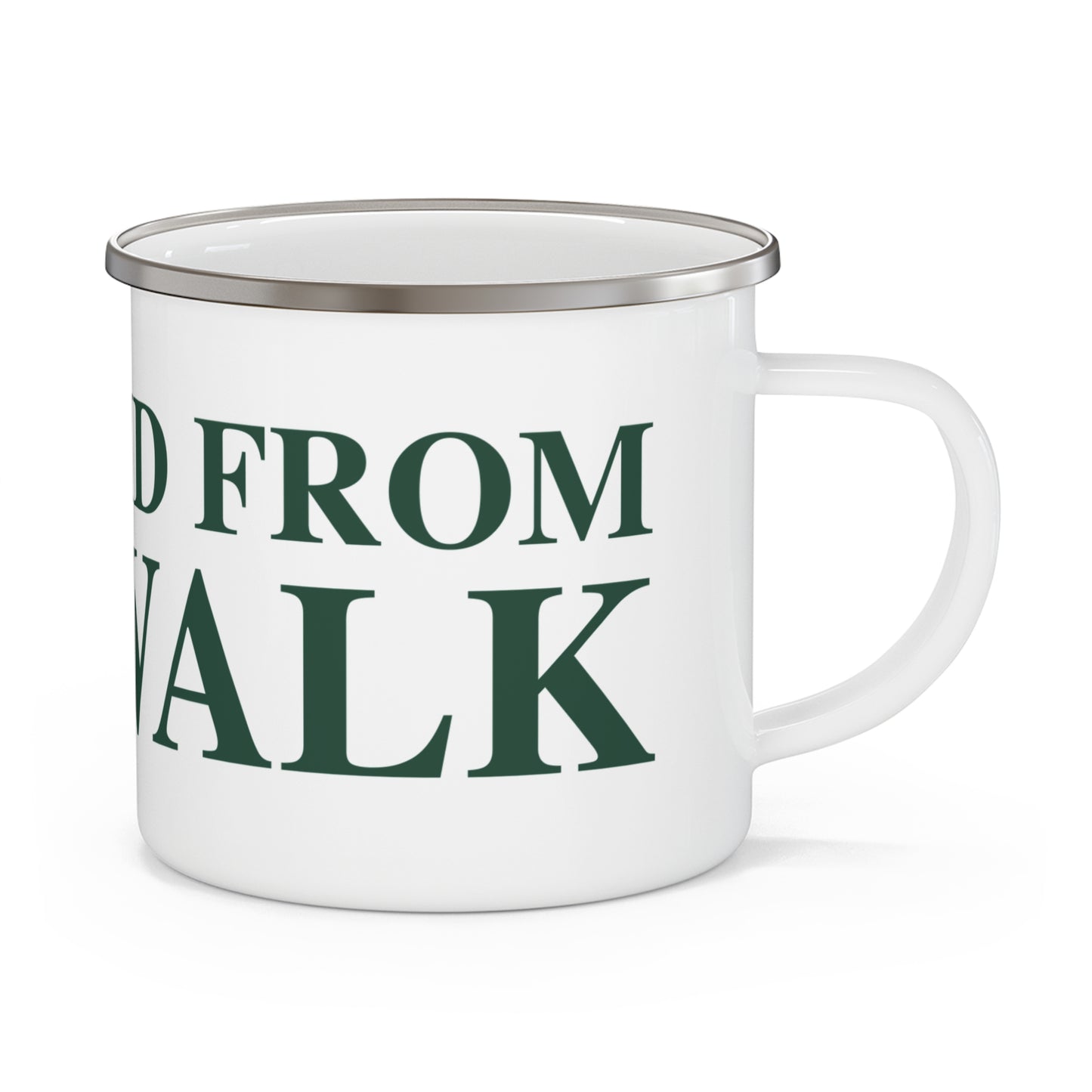 Just a kid from Norwalk Enamel Camping Mug