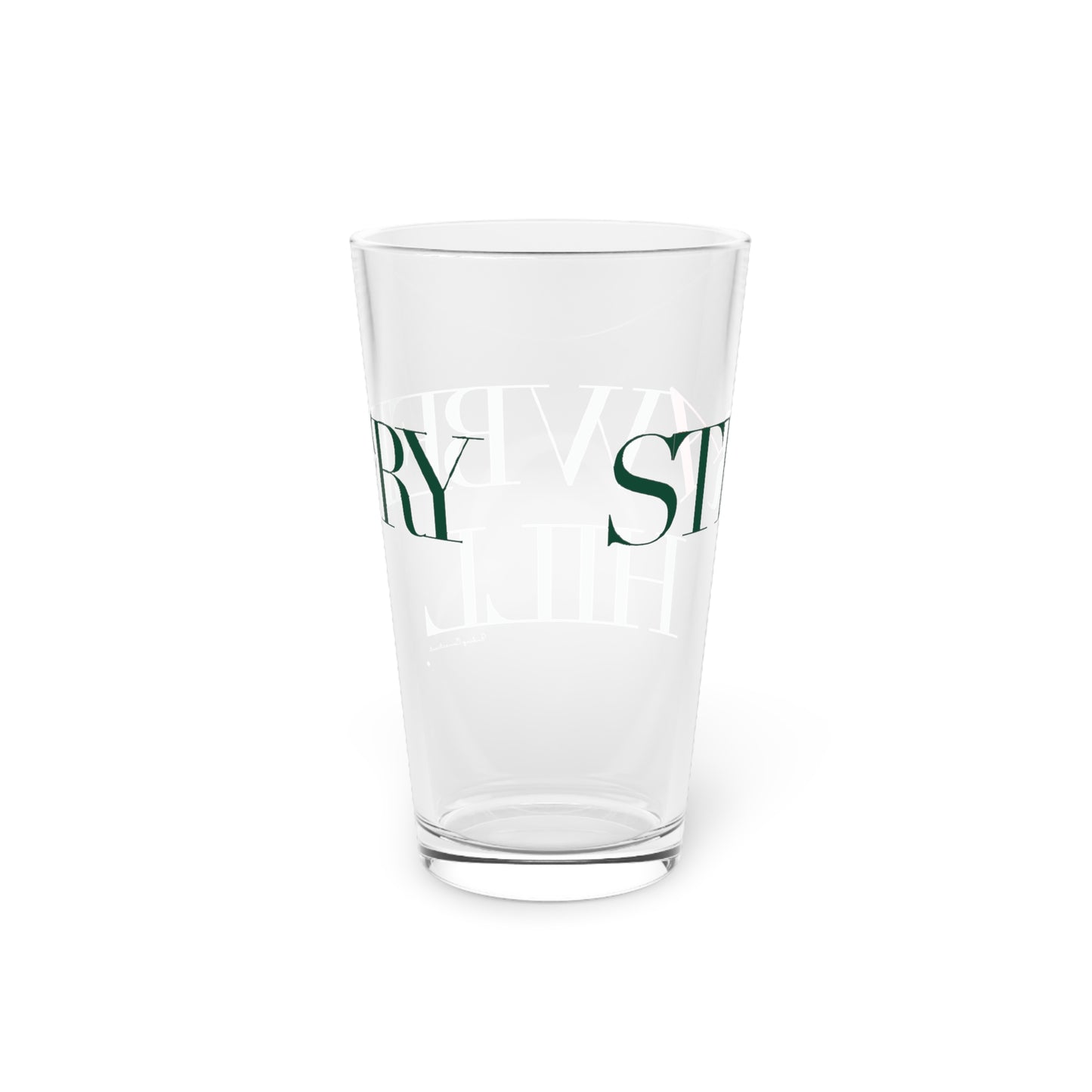 41 Tilt Strawberry Hill Pint Glass, 16oz