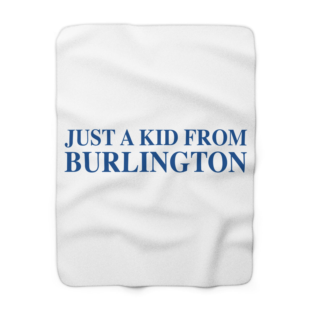 Just a kid from Burlington Fleece Blanket