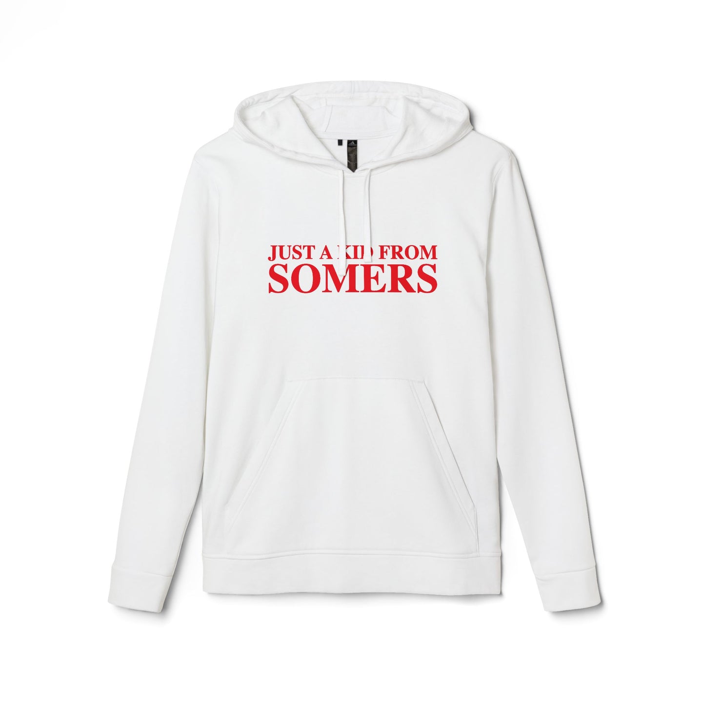 Just a kid from Somers adidas Unisex Fleece Hoodie