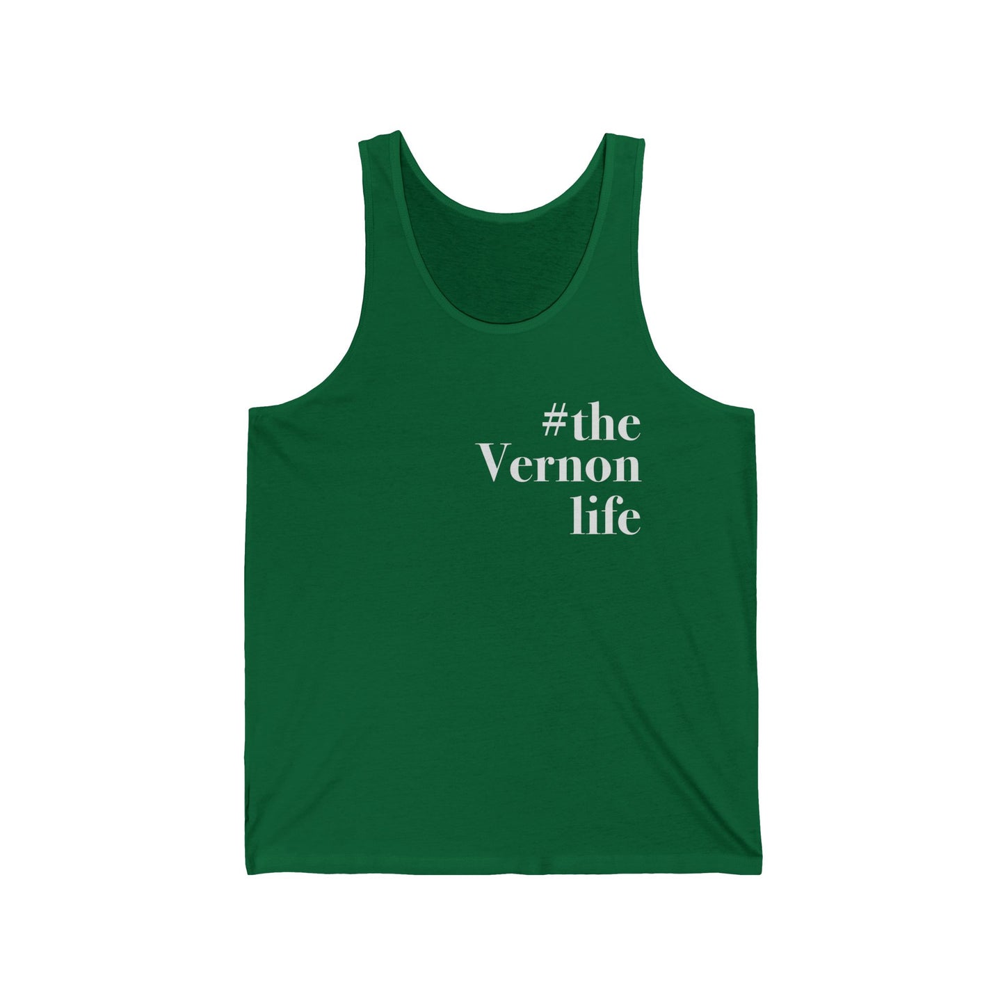 #thevernonlife Unisex Jersey Tank