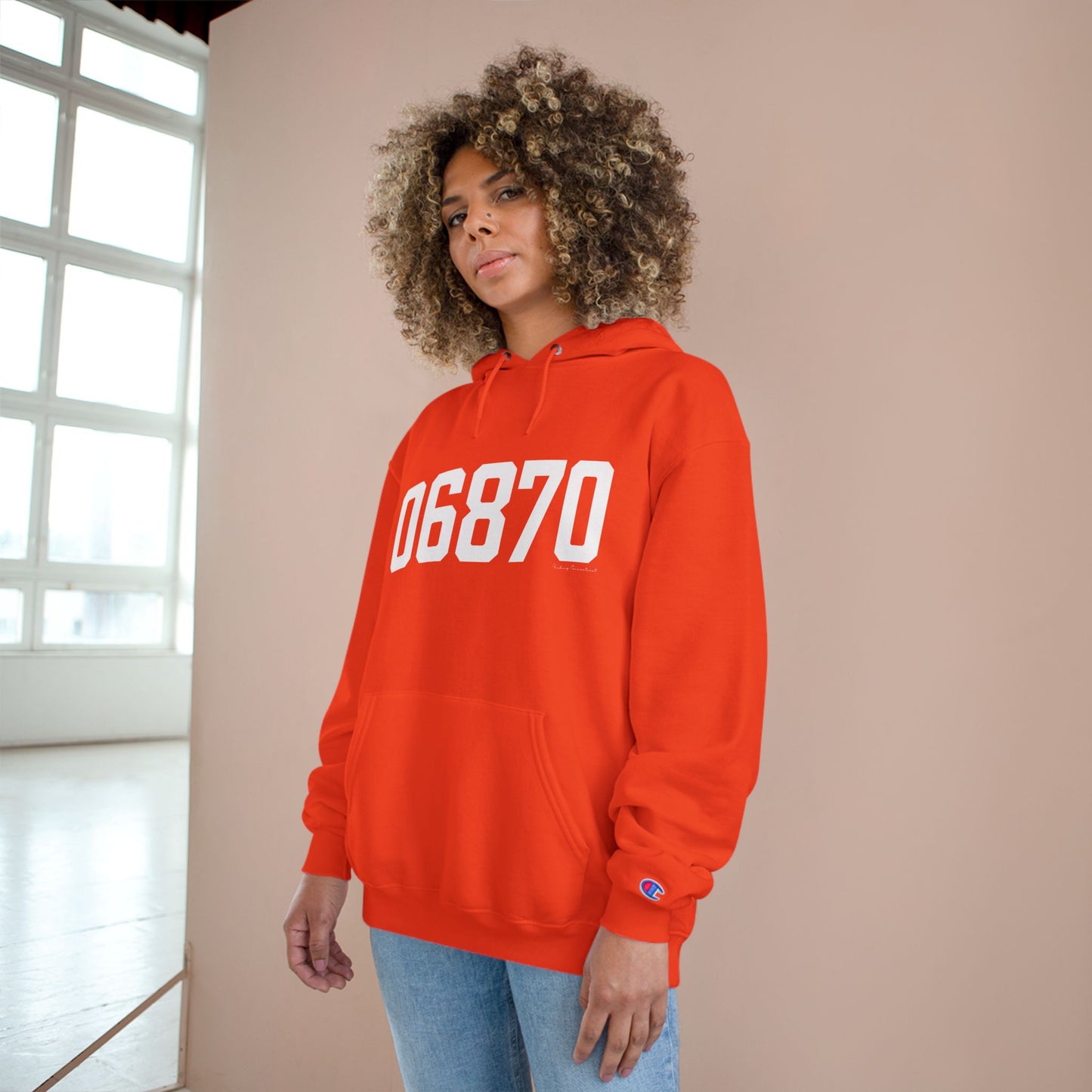 06870 - Greenwich CT Zip Code Champion Hoodie