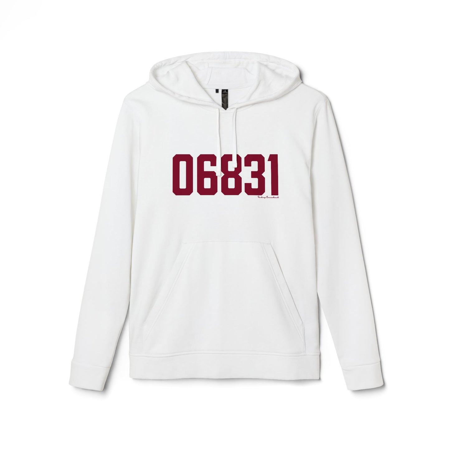 06831 - Greenwich Connecticut Zip Code adidas Unisex Fleece Hoodie