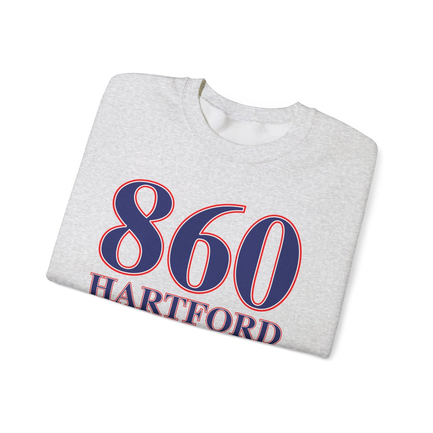 860 Hartford Red White & Blue Unisex Heavy Blend™ Crewneck Sweatshirt