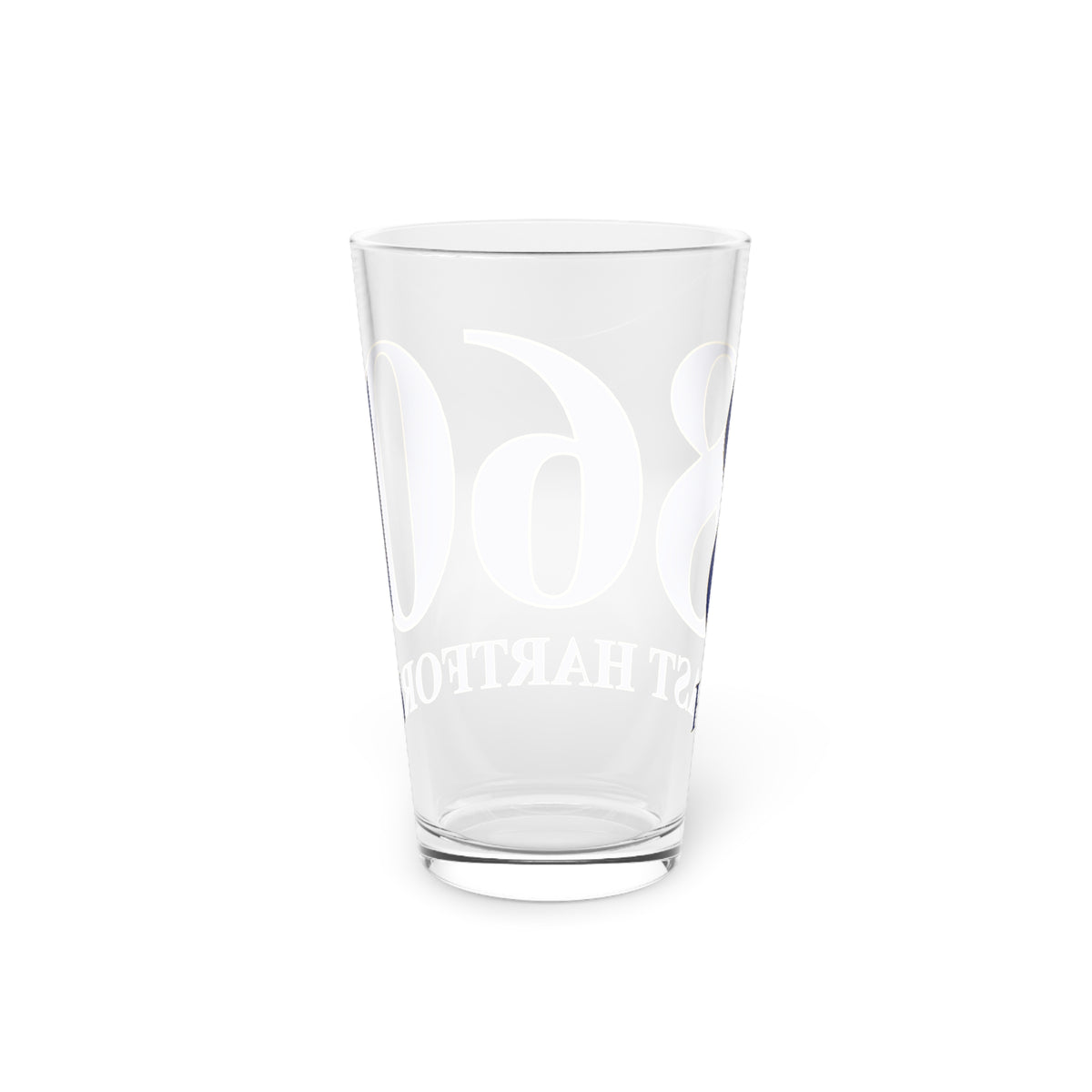 860 East Hartford Pint Glass, 16oz