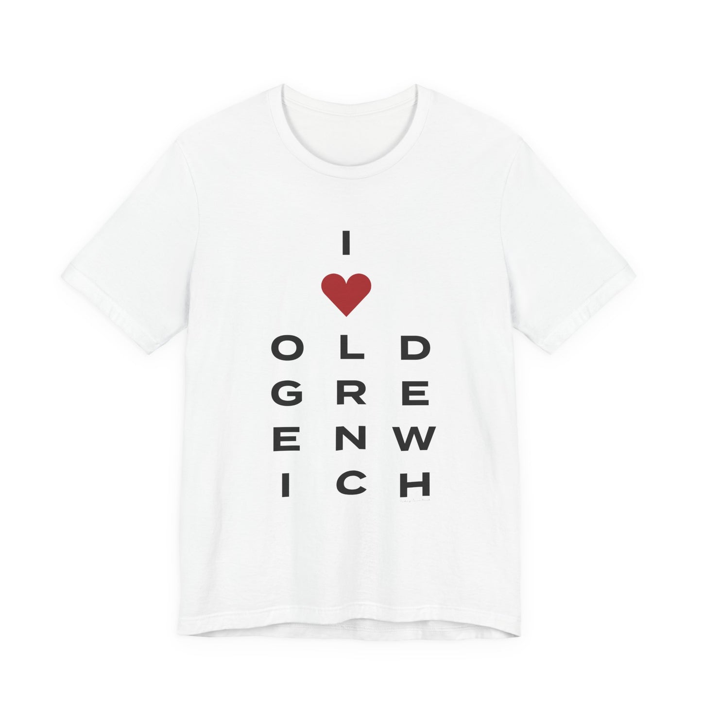 Old Greenwich Vision Unisex Jersey Short Sleeve T-Shirt