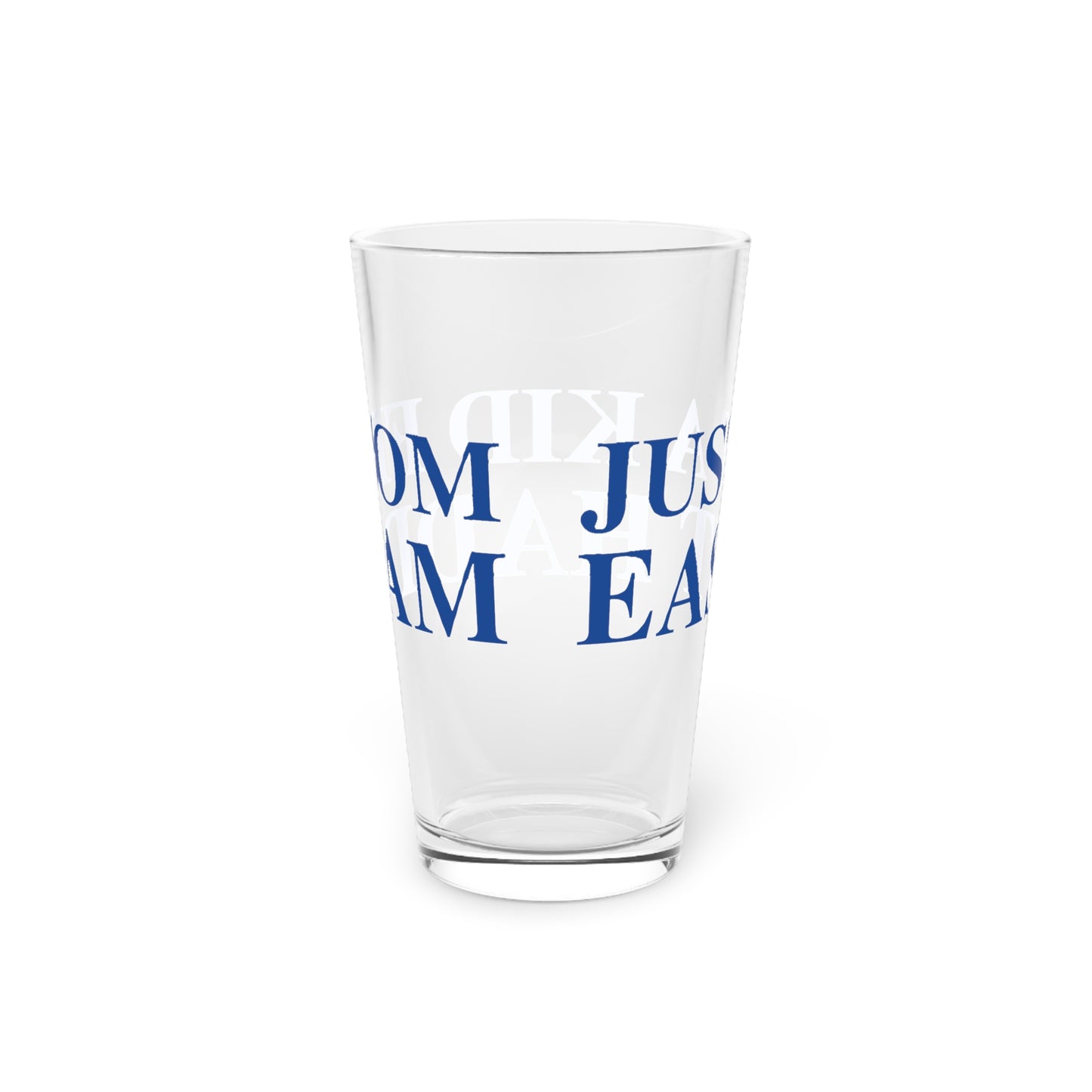 Just a kid from East Haddam Pint Glass, 16oz