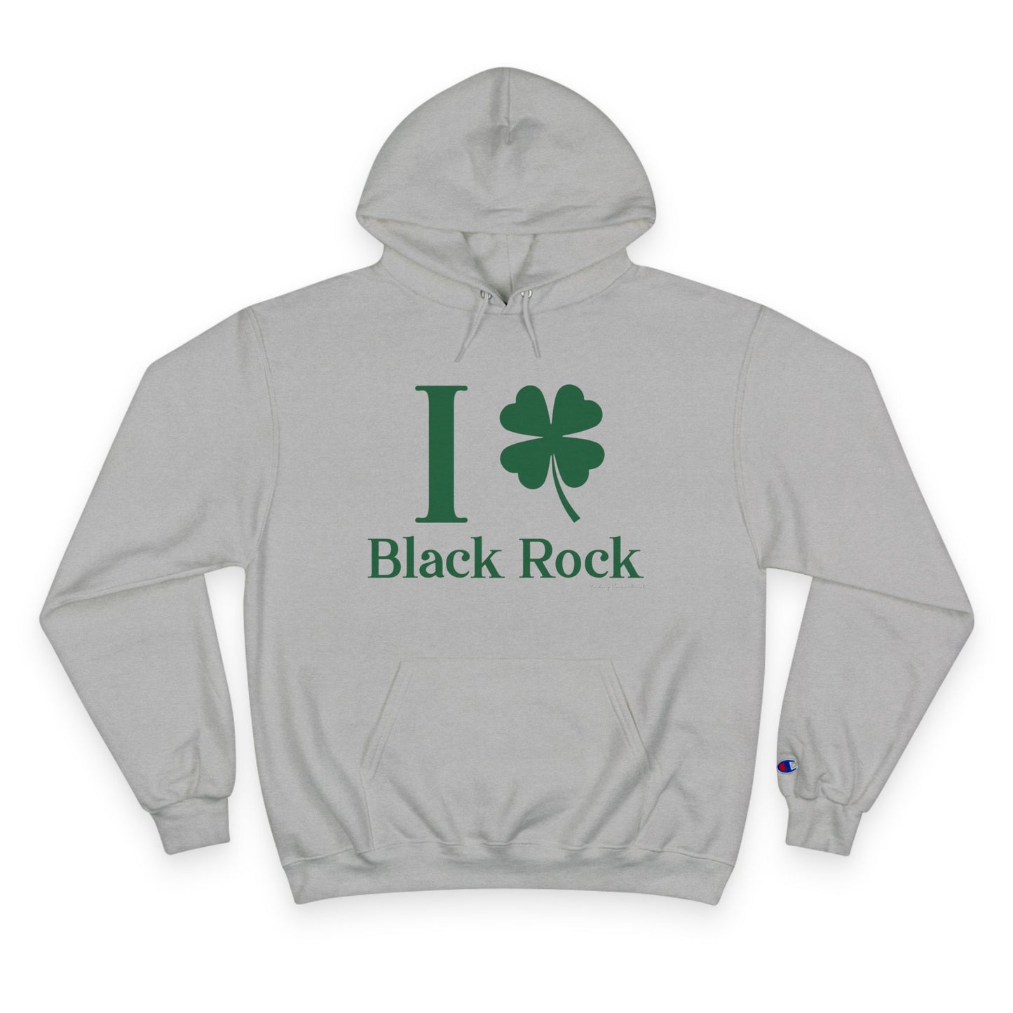 I Clover Black Rock Champion Hoodie