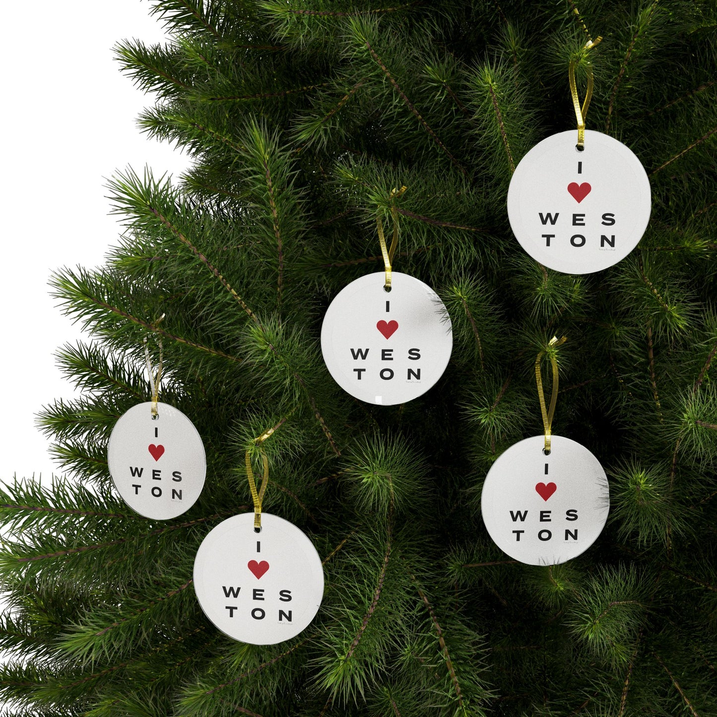 Weston Vision Glass Ornaments