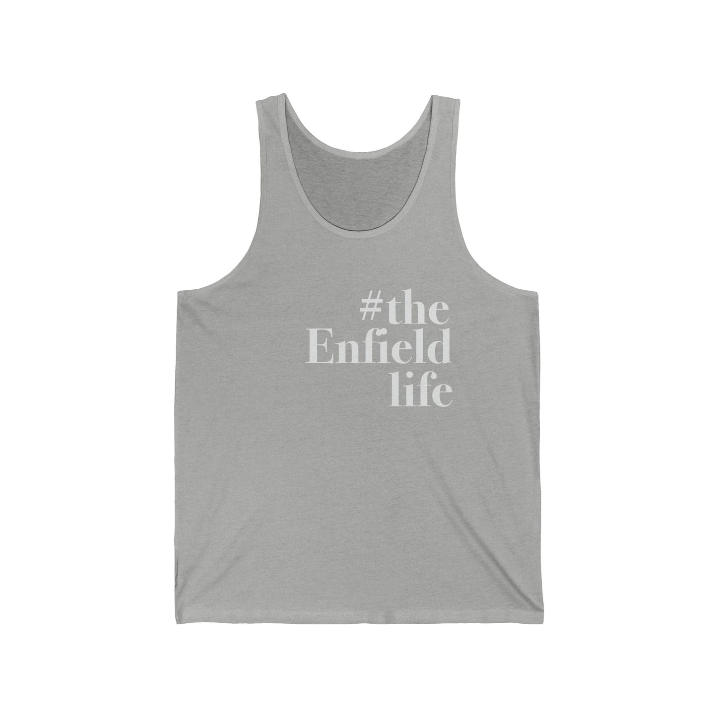 #theenfieldlife Unisex Jersey Tank