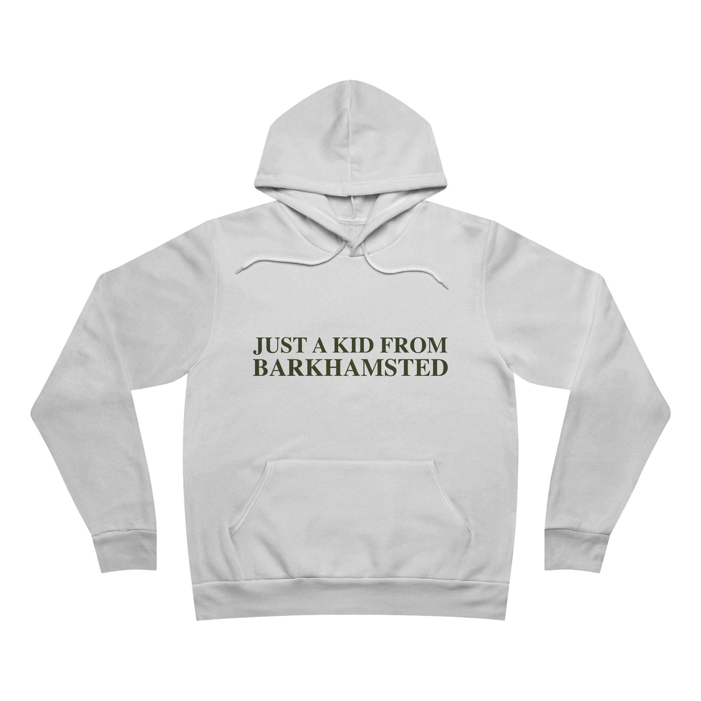 Just a kid from Barkhamsted Unisex Sponge Fleece Pullover Hoodie