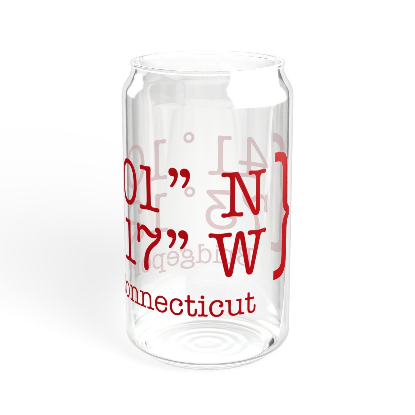 Bridgeport Coordinates Sipper Glass, 16oz