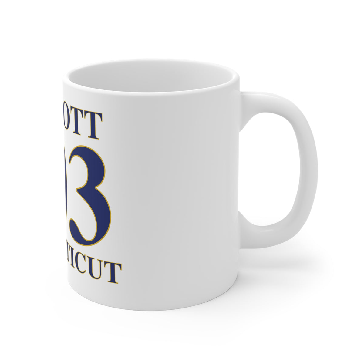 Wolcott 203 Connecticut Mug 11oz