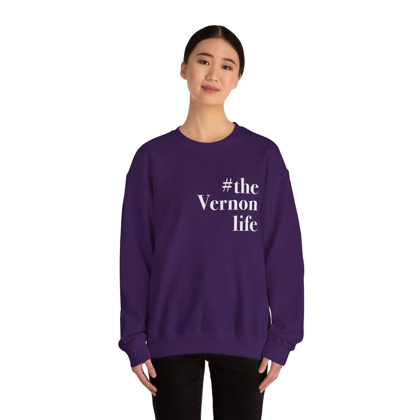 #thevernonlife Unisex Heavy Blend™ Crewneck Sweatshirt
