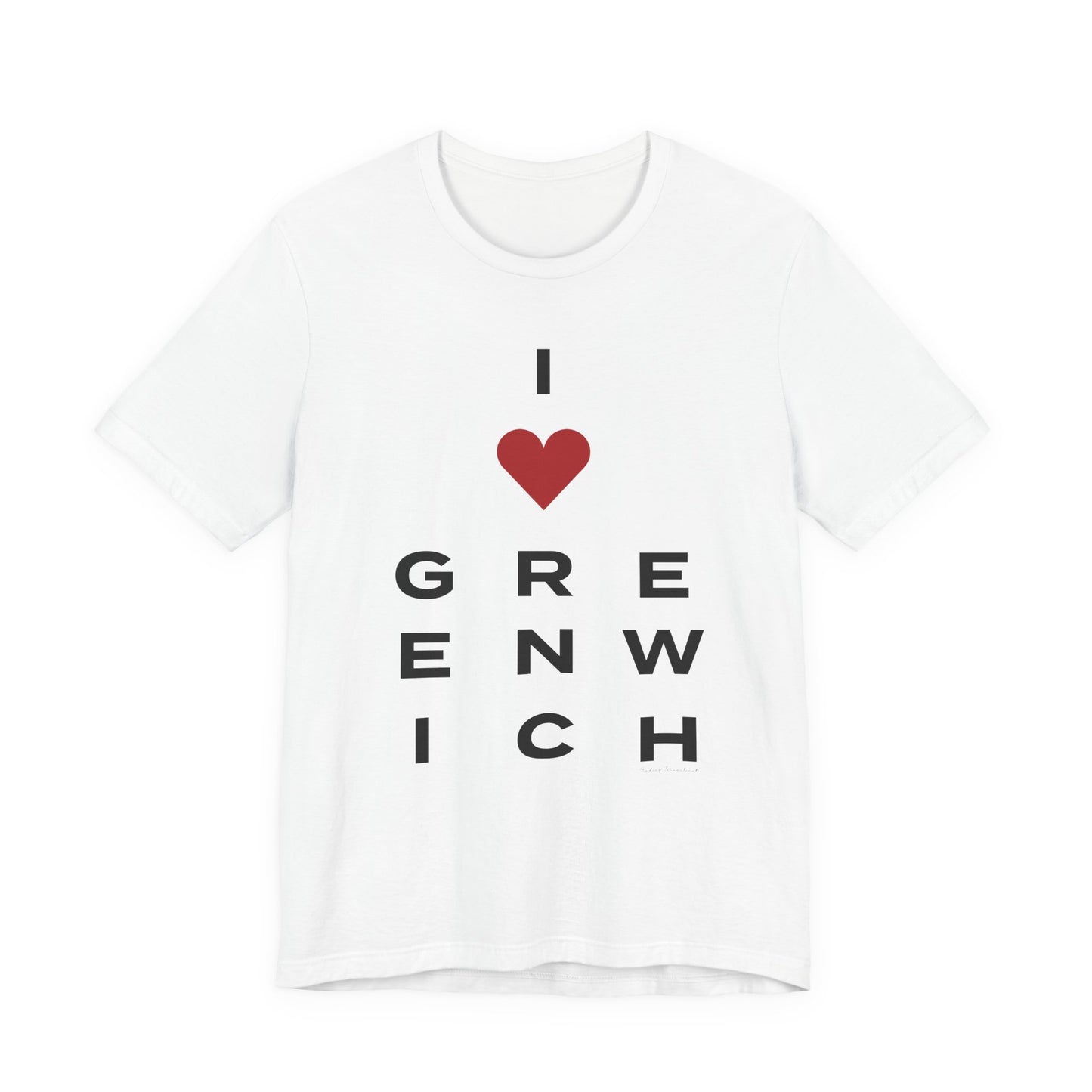 Greenwich Vision
Unisex Jersey Short Sleeve T-Shirt