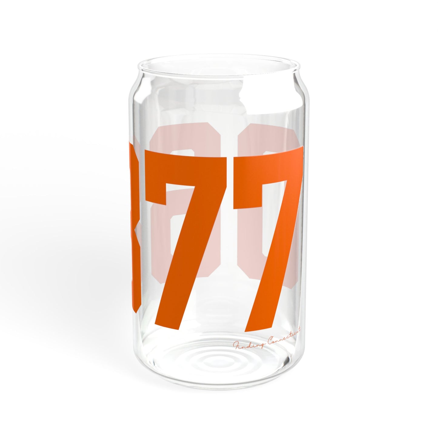 06877 Ridgefield Connecticut Zip Code Sipper Glass, 16oz