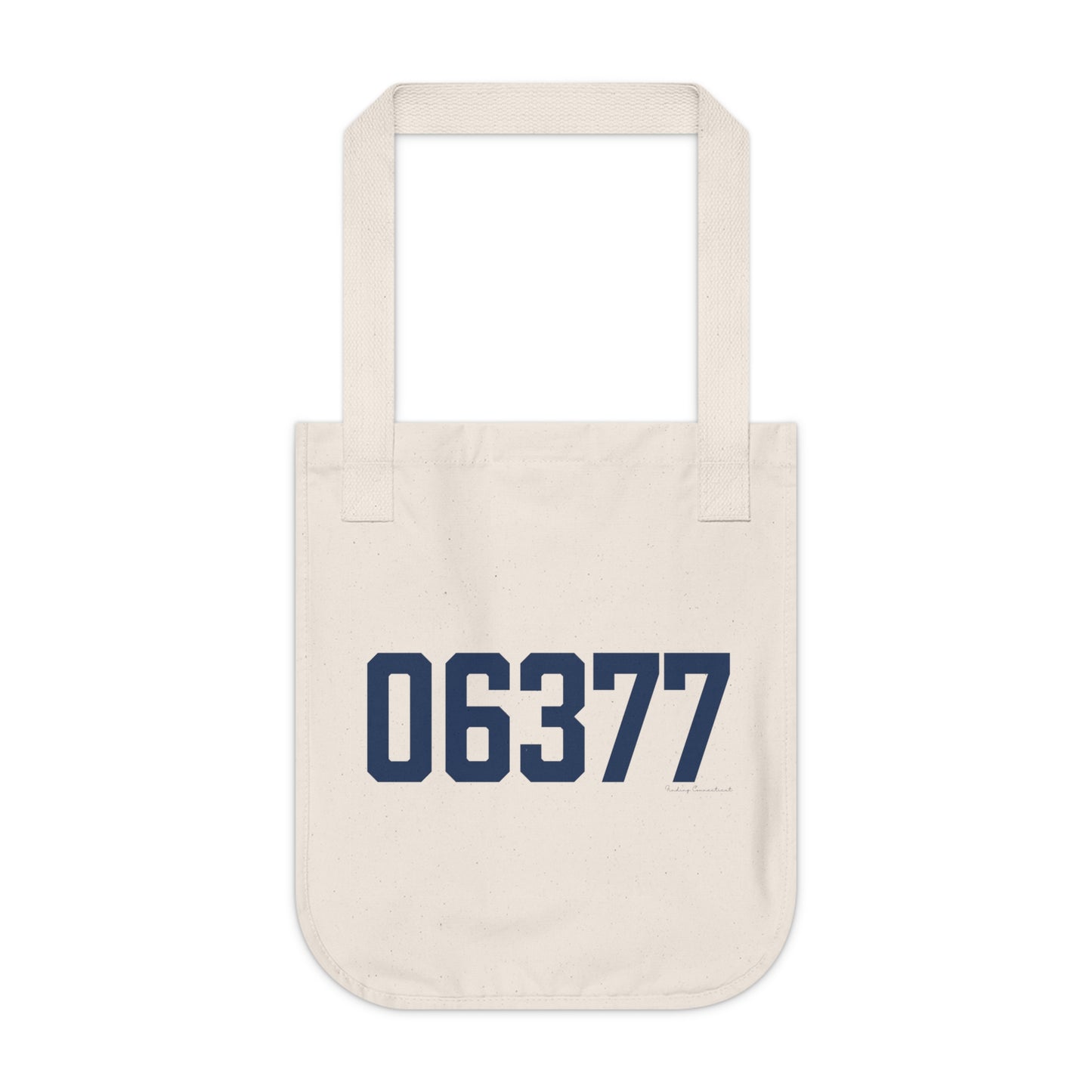 06377 Sterling Connecticut Zip Code Organic Canvas Tote Bag