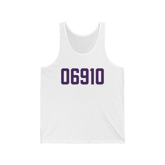 06910 Stamford Connecticut Zip Code Unisex Jersey Tank Top