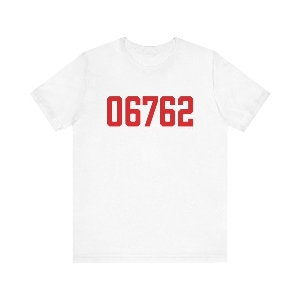 06762 Middlebury Connecticut Zip Code Unisex Short Sleeve T-Shirt