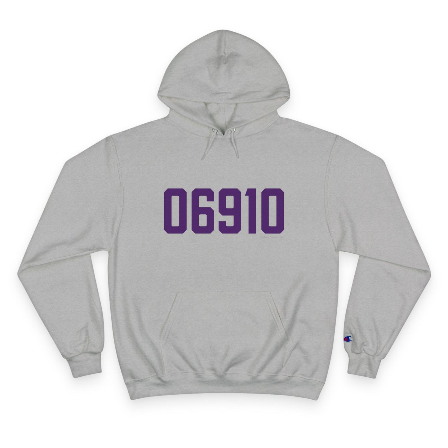 06910 Stamford Connecticut Zip Code Champion Hoodie Sweatshirt