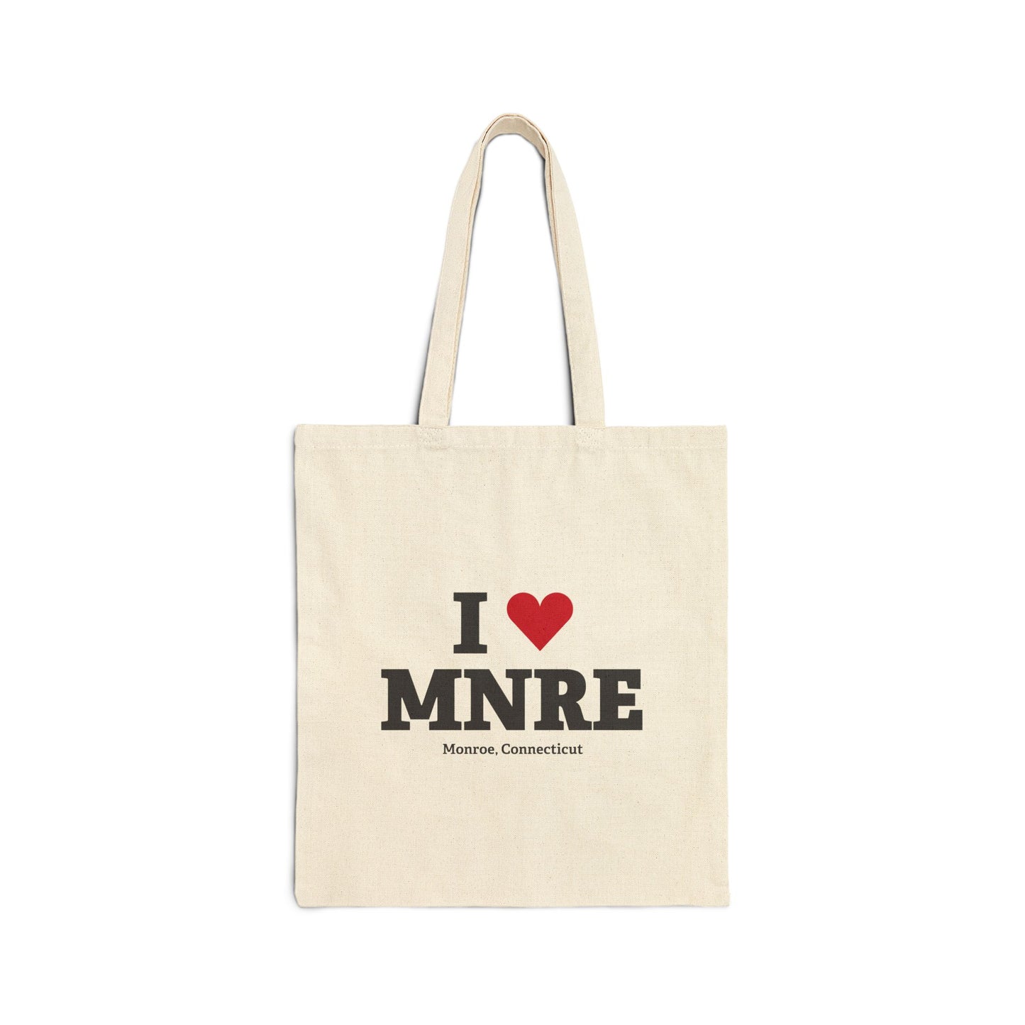 I Heart MNRE Cotton Canvas Tote Bag