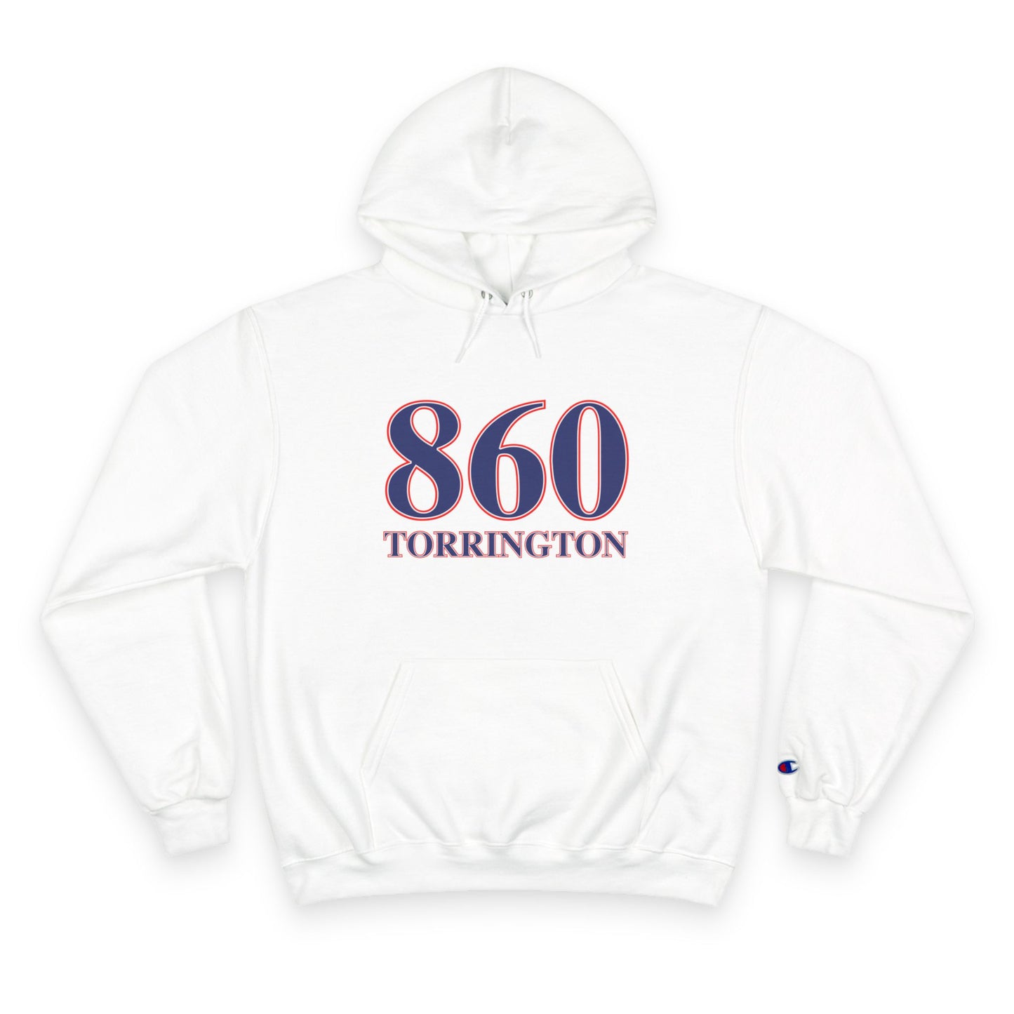 860 Torrington Red White & Blue Champion Hoodie