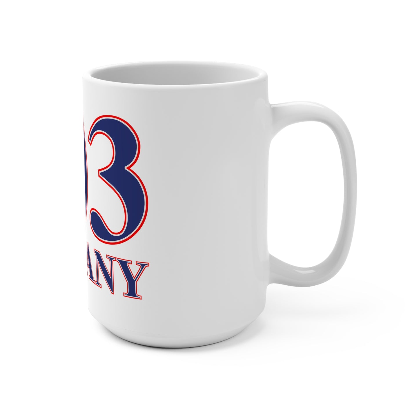 203 Bethany Red White & Blue Mug 15oz