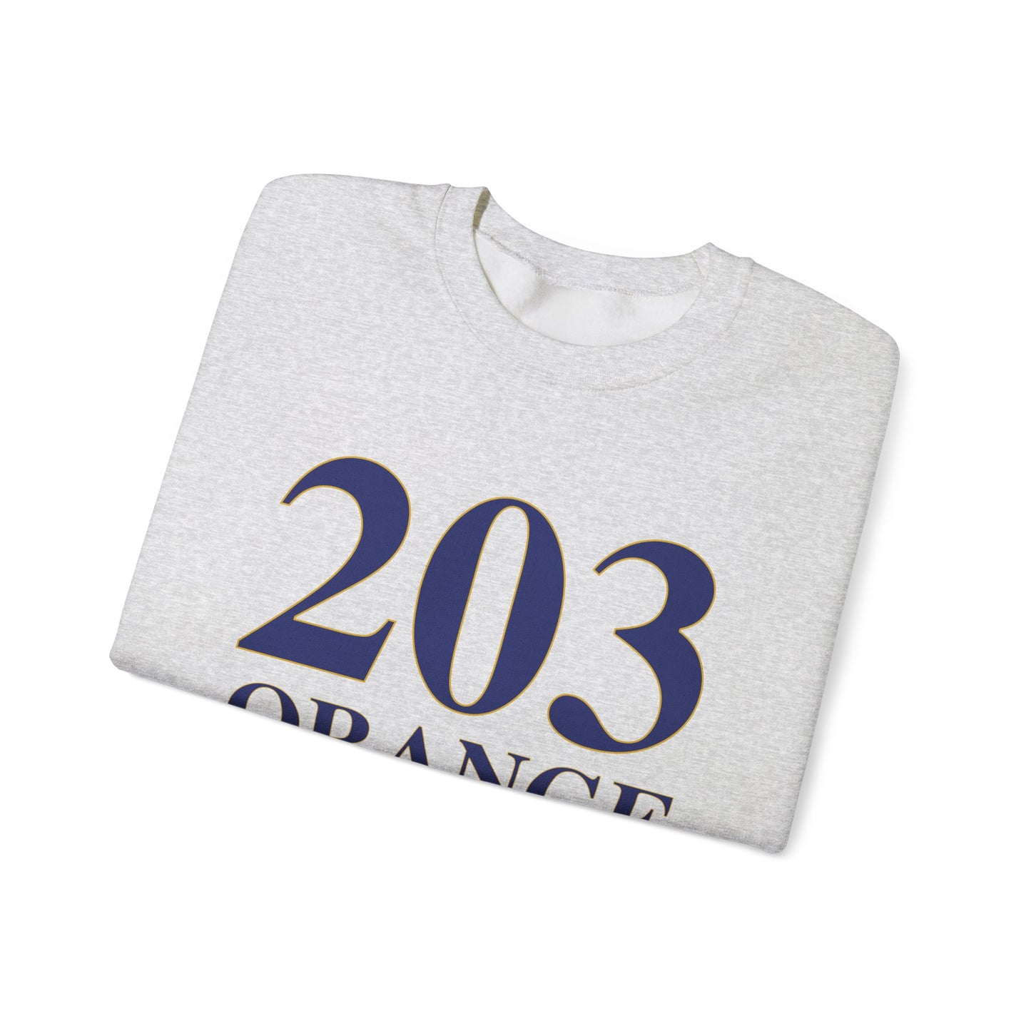 203 Orange Unisex Heavy Blend™ Crewneck Sweatshirt