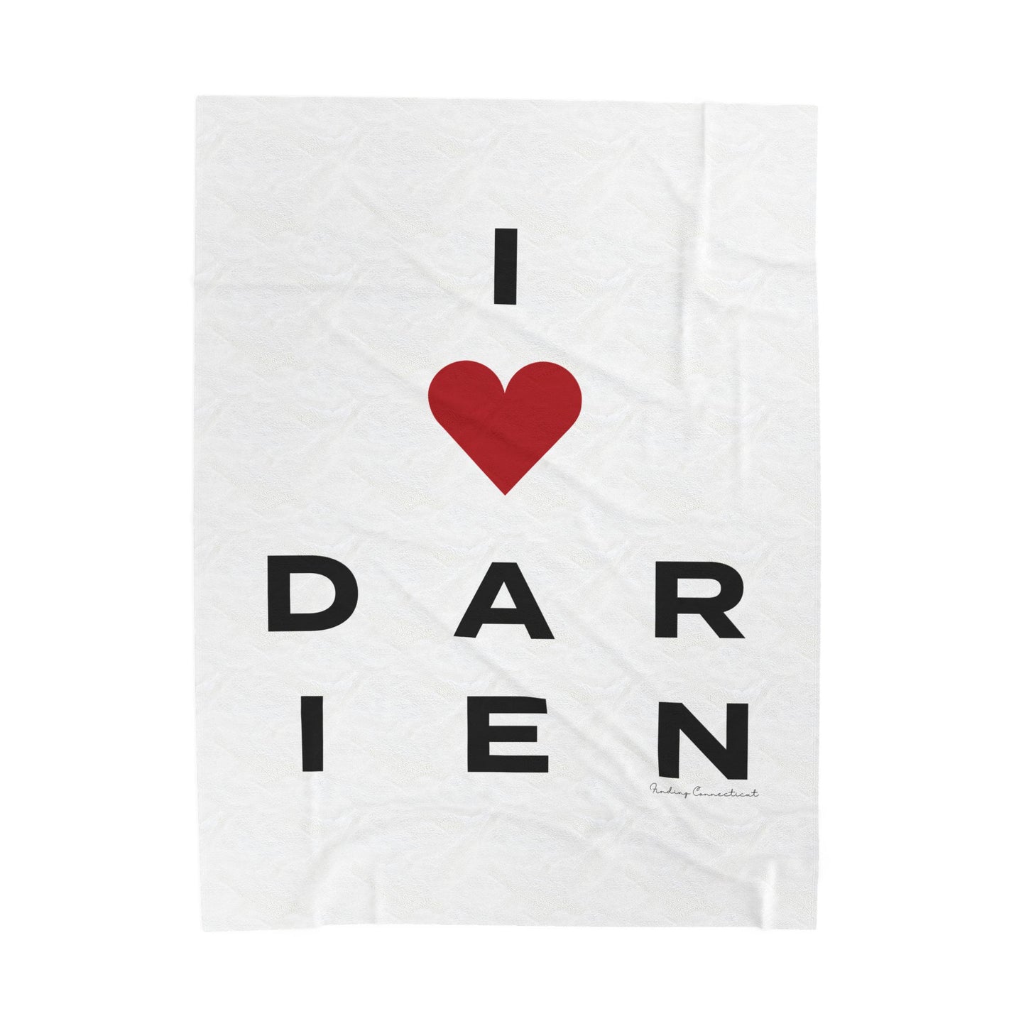 Darien Vision Velveteen Plush Blanket