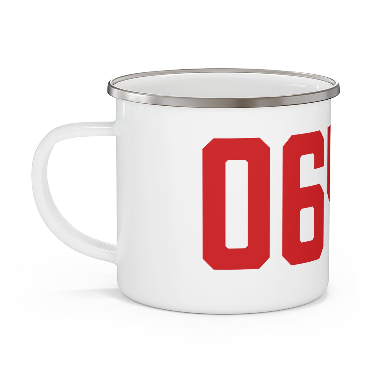 06488 Southbury Connecticut Zip Code Enamel Camping Mug