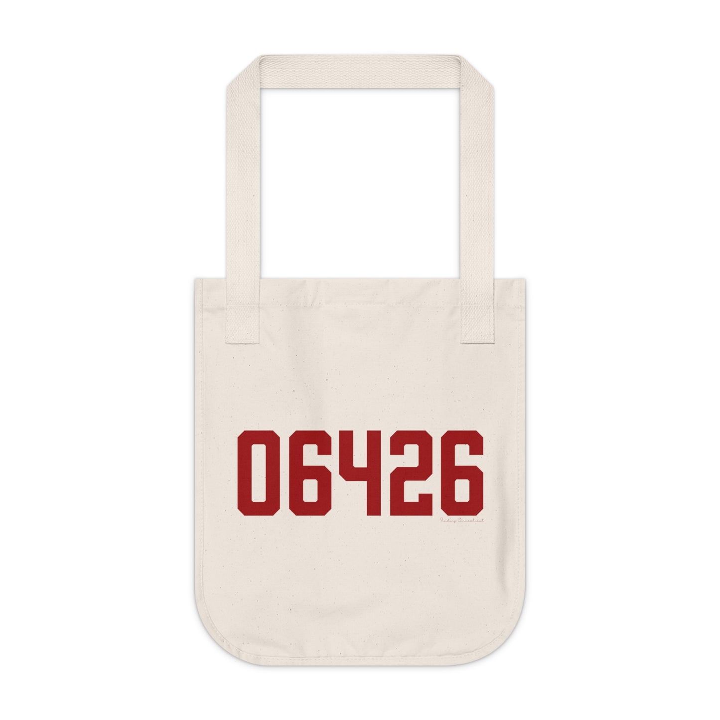 06426 Essex Connecticut Zip Code Organic Canvas Tote Bag