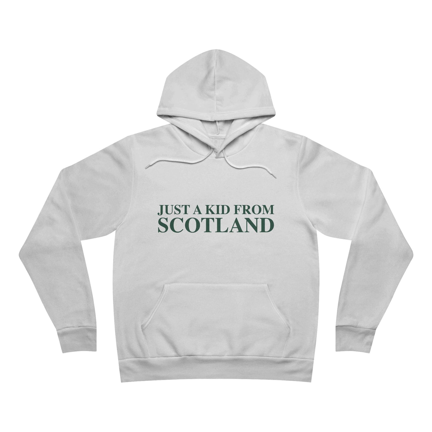 Just a kid from Scotland Unisex Sponge Fleece Pullover Hoodie