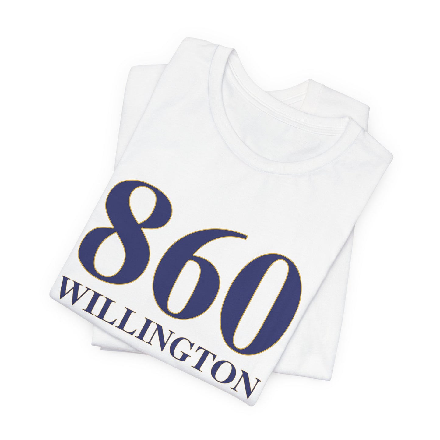 860 Willington Unisex Jersey Short Sleeve T-Shirt