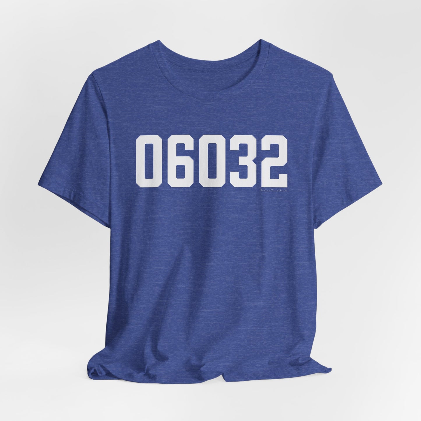 06032 - Farmington CT Zip Code Unisex Jersey Short Sleeve T-Shirt